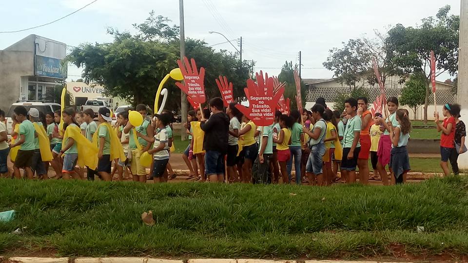 Maio Amarelo em Corumbiara